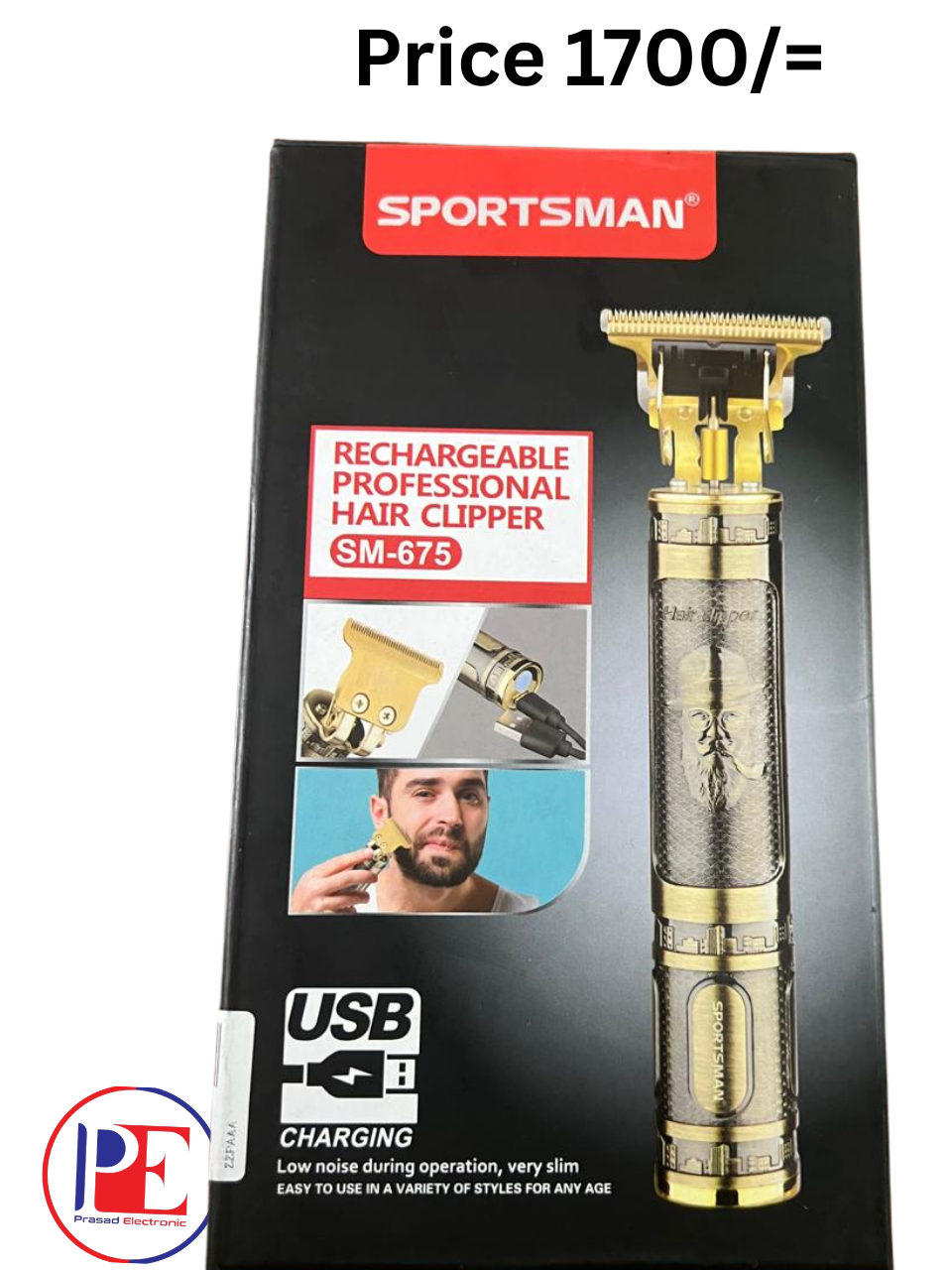 Rechargeable hair clipper